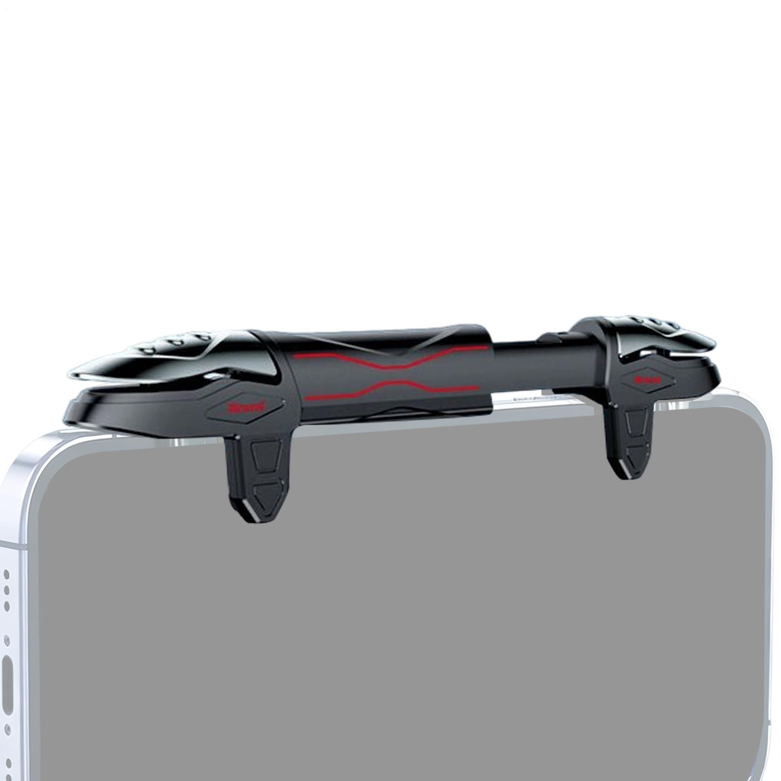 Trigger mobile – Controller in metallo a ritardo zero, potenziatore di gioco per telefono, controller per presa dello schermo, di gioco mobile con risposta immediata, grilletto ergonomico [video game]