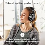 Sennheiser HD 599 SE Open-Back Headphones, Premium Design, Natural Balanced Audio, Comfortable Fit, Wired Headphones for Music, Gaming, School, Work, Black - Image 4