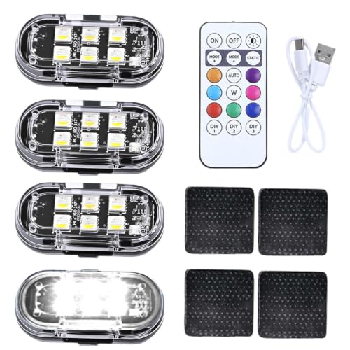 Luz estroboscópica lámpara LED inalámbrica coche moto y dron
