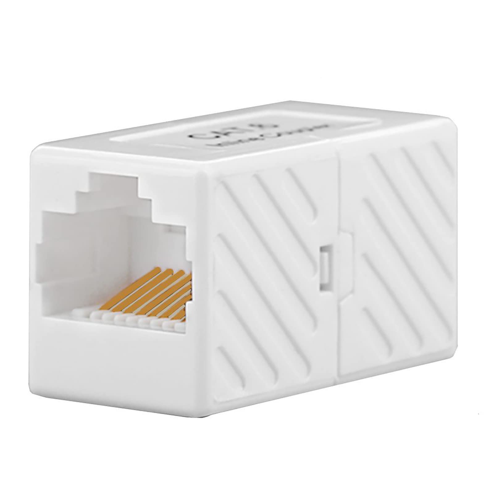 MINGLEA RJ45 Cable Connector Cat6A Cat6 Cat5e RJ45 Ethernet Coupler Female to Female Cable Extender Adapter