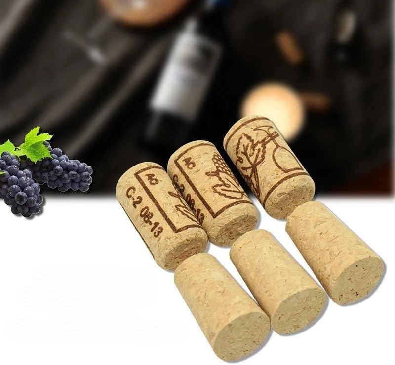 20pcs/set Wine Cork Stopper Natural WoodBottle Stopper Bar Tools Kitchen Accessories(B-20pcs)