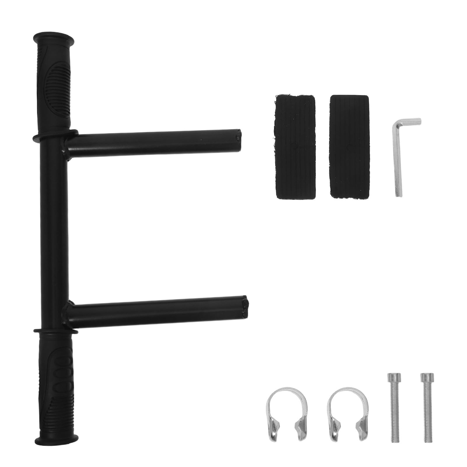 Support d'Extension de Guidon pour Poussette Bébé Poignée Surélevée Texture Antidérapante Adaptée aux Parents de Toutes Tailles