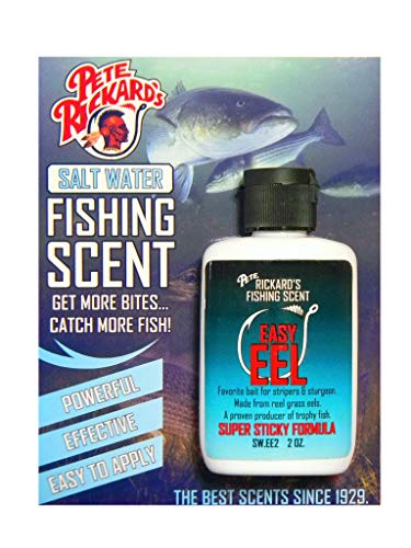 Pete Rickard's Saltwater Easy EEL Fishing Scent Attractant Striped Bass Lure