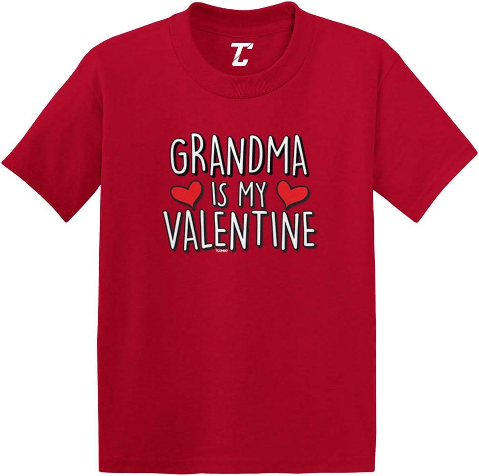 Grandma is My Valentine - Love Cute Infant/Toddler Cotton Jersey T-Shirt