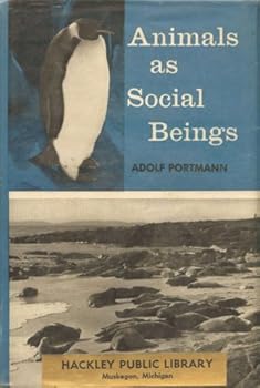 Hardcover Animals as social beings. Book
