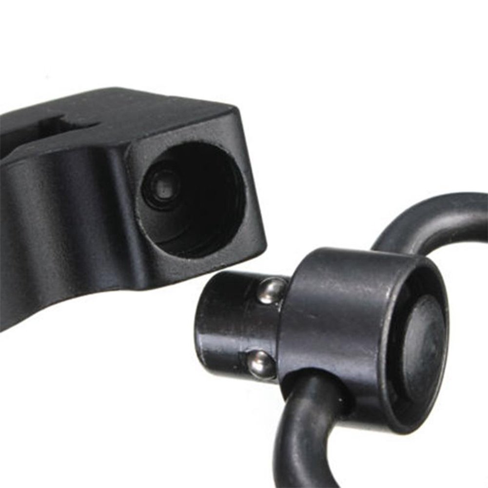 Quick Detach QD piastra terminale Sling Swivel adattatore supporto per la caccia .223/5.56 moschettone AR15 M4 fucile