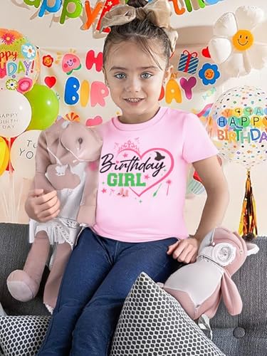 Image of Birthday Girl Shirt Magical Castle Tshirt Birthday Shirts for Kids Funny Birthday Party Gift Tees Cute Graphic Tops