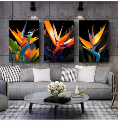 Art mural abstrait pour transformer un salon ou une chambre vide