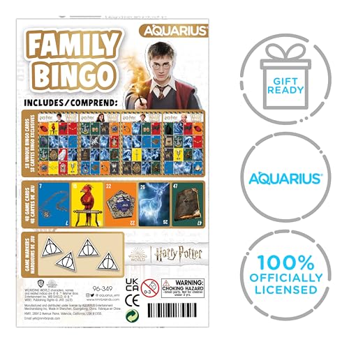 Aquarius Juego de Bingo Harry Potter Familia 8+ miniatura 7