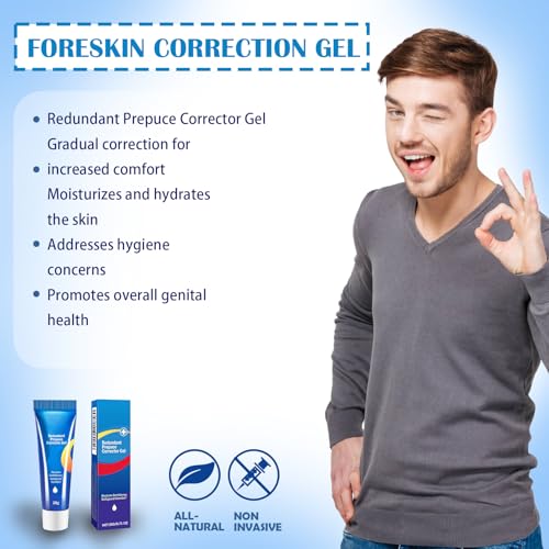 Phimose Korrektur Gel,2Pcs BruteCo Korrekturgel für Vorhautverengung,Korrekturgel für überschüssige Vorhaut,Natürliche Inhaltsstoffe Phimose Vorhautkorrektur Gel,Schnelle Und Sanfte,Wirksame Linderung