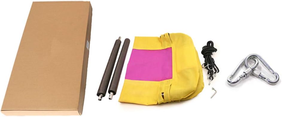 Rectangular Nest Swing Enclosed Seat Up to 300kg Outdoor 11576.5 cm Plate Swing Yellow