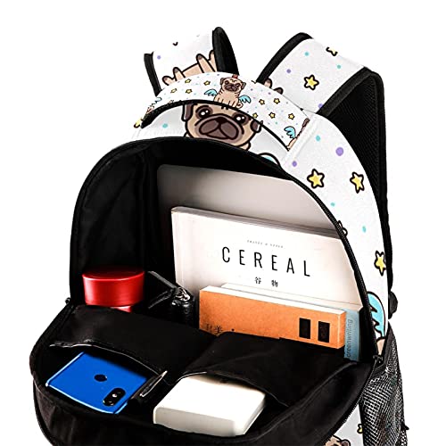 Sac à dos de voyage Corgi mignon dessin animé pour ados - 4