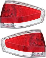 Garage-Pro Tail Light Assembly Compatible with 2009-2011 Ford Focus Set of 2, Driver and Passenger Side