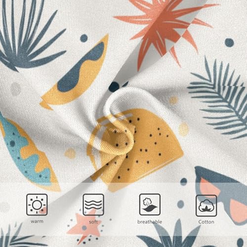 ZZKKO Summer Fun Pattern Girls Underwear Toddler Panties for Girls Comfort Brief Size 2-8T 5