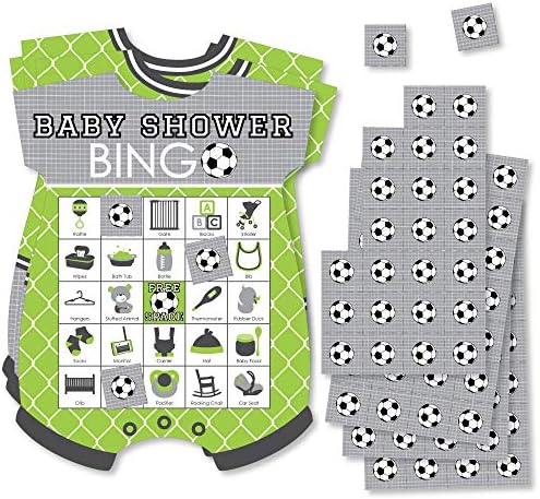 Big Dot of Happiness Goaaal - Soccer - Picture Bingo Cards and Ma...