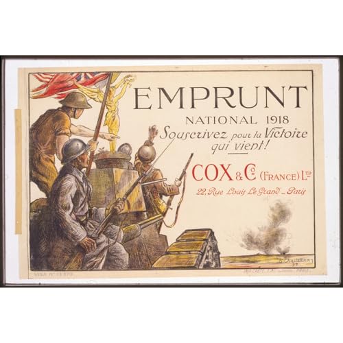 Impression sur toile Tank Warfare ARTICULOZY decoration murale vintage durable