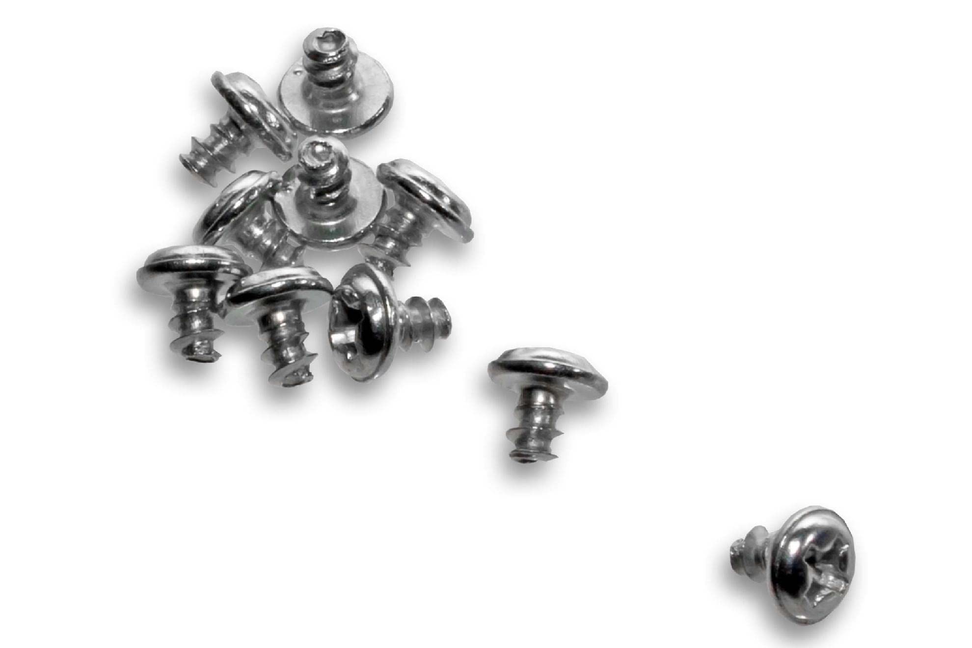 vhbw 10x Vis de rechange compatible avec iRobot Roomba 540, 550, 555, 560, 562, 563, 564, 565 aspirateur robot - Lot de vis pour