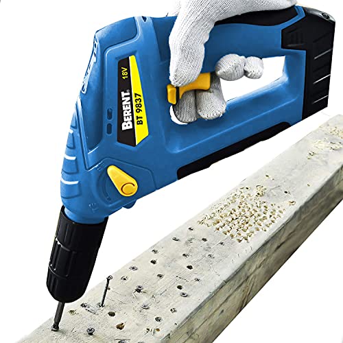 Powerland 18/20V Akku-Hammer Akku Bohrhammer SDS-plus mit Pneumatischem Hammerwerk 3 in 1 Funktion Litium-Ionen Batterie… – Bild 5