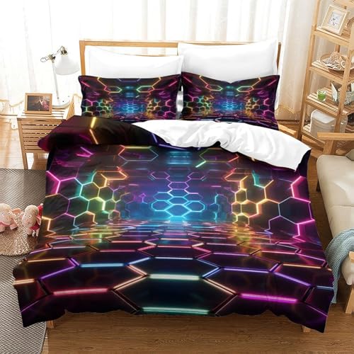 Parure de lit marine vintage en microfibre Super King douce - 3
