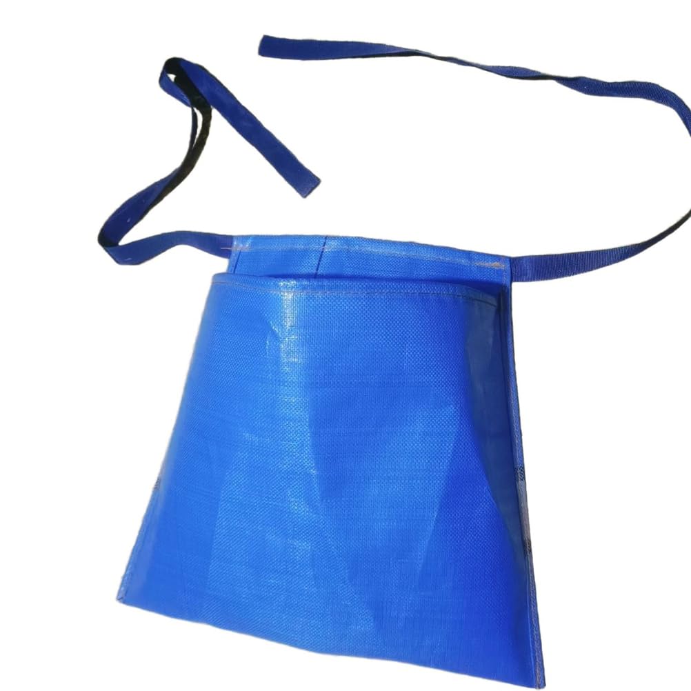 Sacchetto di Raccolta Ispessito A Vita Frutta Verdura Borsa Multifunzionale Agricolo,Blu,40cm*40cm