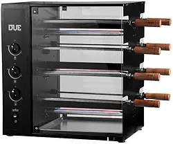 Churrasqueira a Gás Rotativa 8 Espetos Arke Due Gás Glp Bivolt