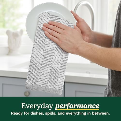 Image of Best Brands Cuisinart Cotton Kitchen Towels, 2-Pack 18x28, Bleach Safe