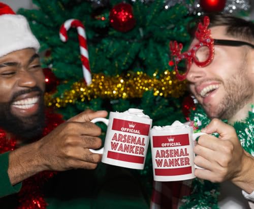 Bagamug Football Rival Mug – Arsenal Banter Gift – Funny Office Mug Ceramic Coffee Cup Premier League Gooners Secret Santa Birthday Dad Boss Uncle Cheeky Novelty Cup for Him or Her - Image 6