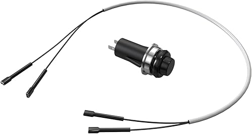 Pieza de repuesto de botón de arranque para parrilla Weber Spirit 210, 220, E310, 320, SP310, 320 Series Grill (con controles frontales superiores),