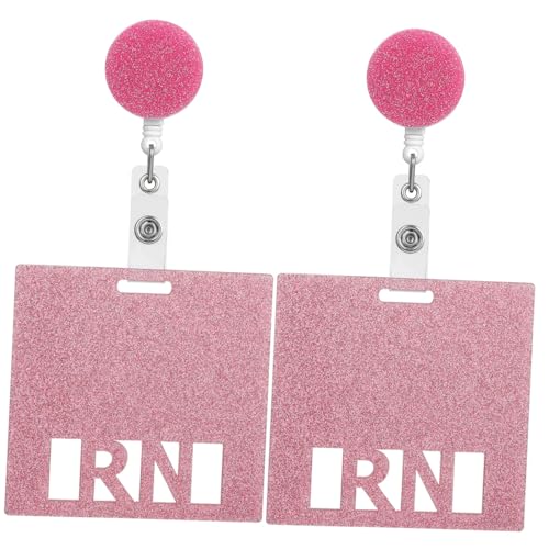 Porte-badge horizontal rétractable contre la perte de cartes d'identification en conférence