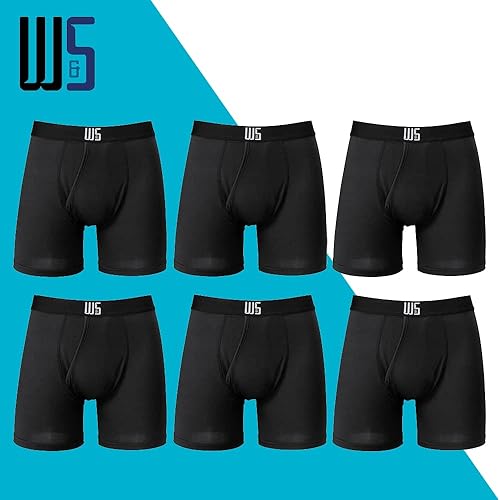 Miniatura 2 de Warriors & Scholars - Calzoncillos tipo bóxer para hombre, paquete de 6 calzoncillos bóxer para hombre, calzoncillos bóxer para hombre, calzoncillos