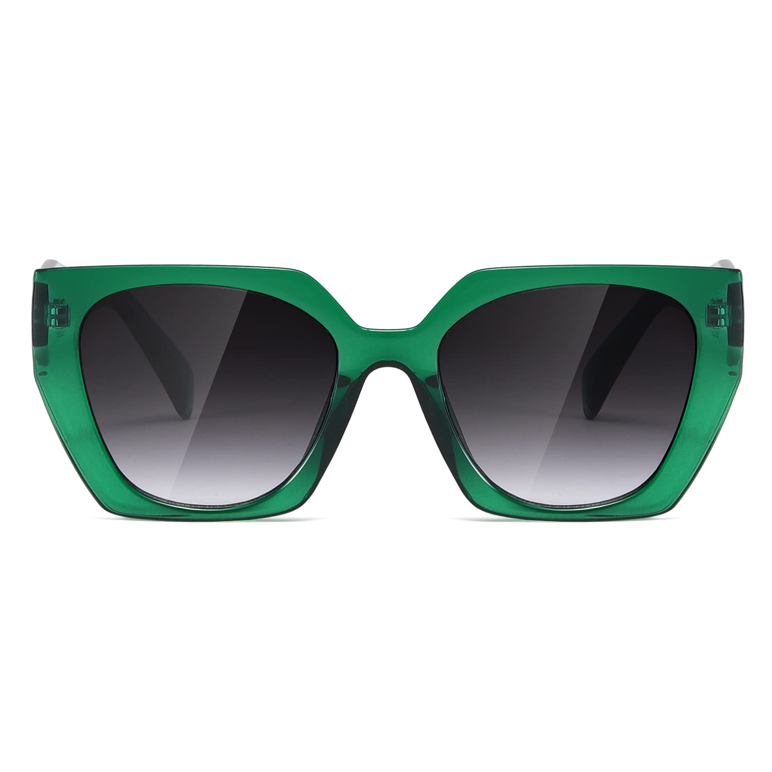 TIANYESY Retro Sunglasses Women and Men Square Trendy Show shades fashion vogue UV Protection sun glasses sunshade