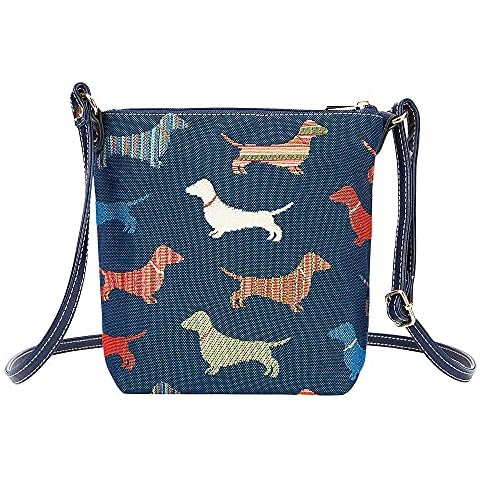 Signare Tapestry Dachshund Crossbody Bag Cover