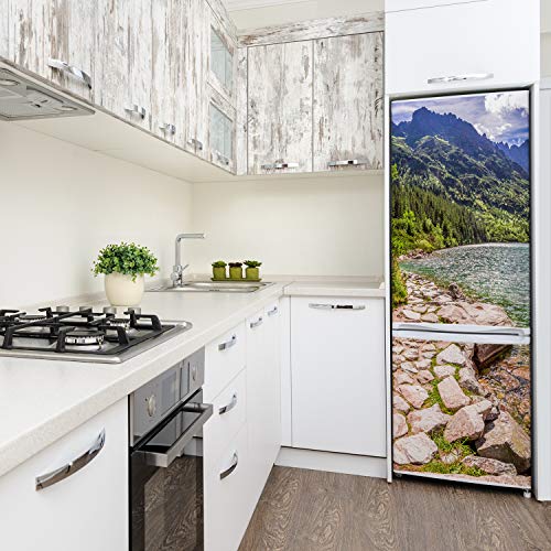 Autocollant frigo Marine oeil Tatry pour transformer l'ambiance de votre cuisine ouverte - 4