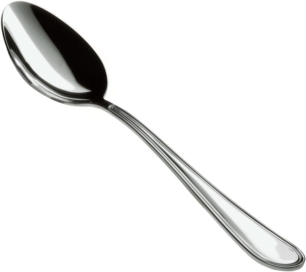 Mepra Norma Salad Serving Spoon, 10Inch, Set of 12