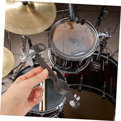 Abrazadera para cowbell Levemolo, soporte de montaje para percusión, abrazadera ajustable con ángulo fijo miniatura 3