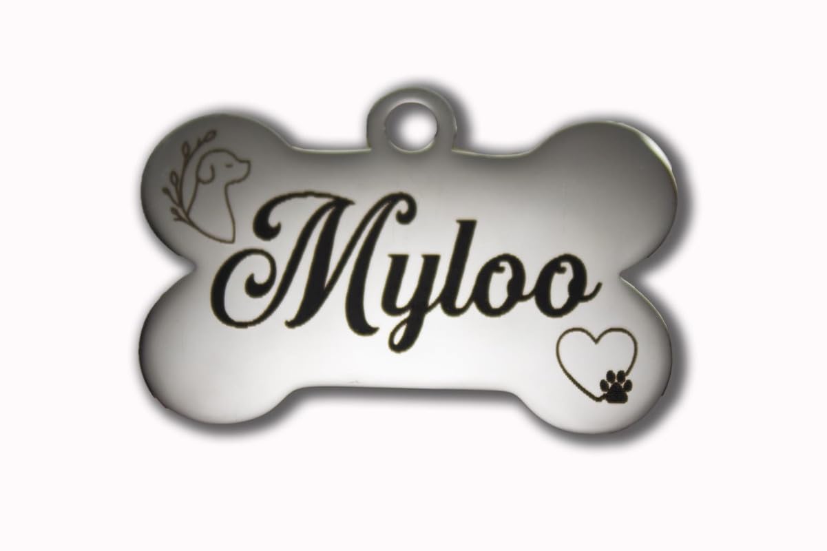 FUREVER PET Pet ID Personalized Stainless Steel Engraved Name Tag for Pet Dog, Cat ID Customized Dog Tag (Large) (B0CSVZN12B) Amazon Price History, Amazon Price Tracker