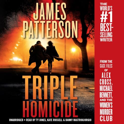 Diseño de la portada del título Triple Homicide