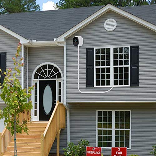 Alertcam 2Pack Power Cable For Arlo Pro And Arlo Pro 2, 16.4Ft/5M Weatherproof Usb Cable, With Quick Charge 3.0 Power Adapter Continuously Charging Your Arlo Camera #TOP5