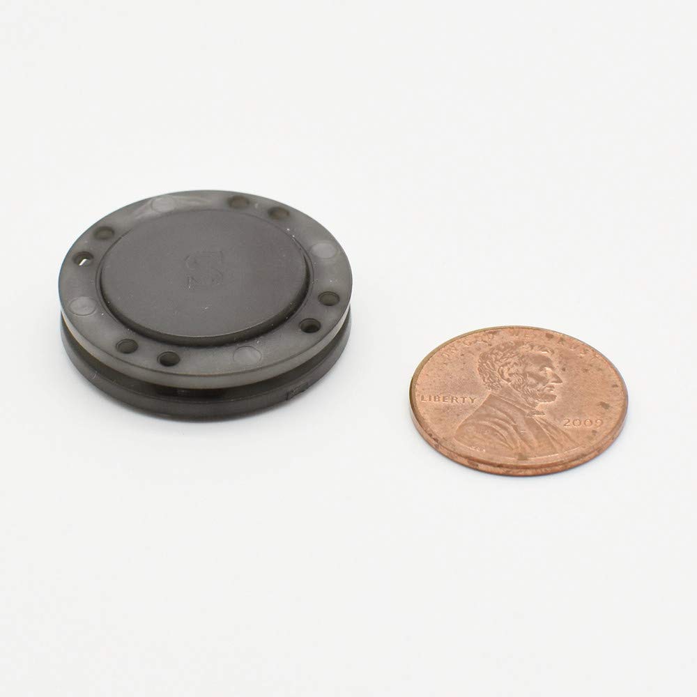 Botones magnéticos para abrigos de 41 L, de nailon invisible oculto con imanes en el interior para abrigos, chaquetas, maletas, cortavientos, pijamas, 6 unidades