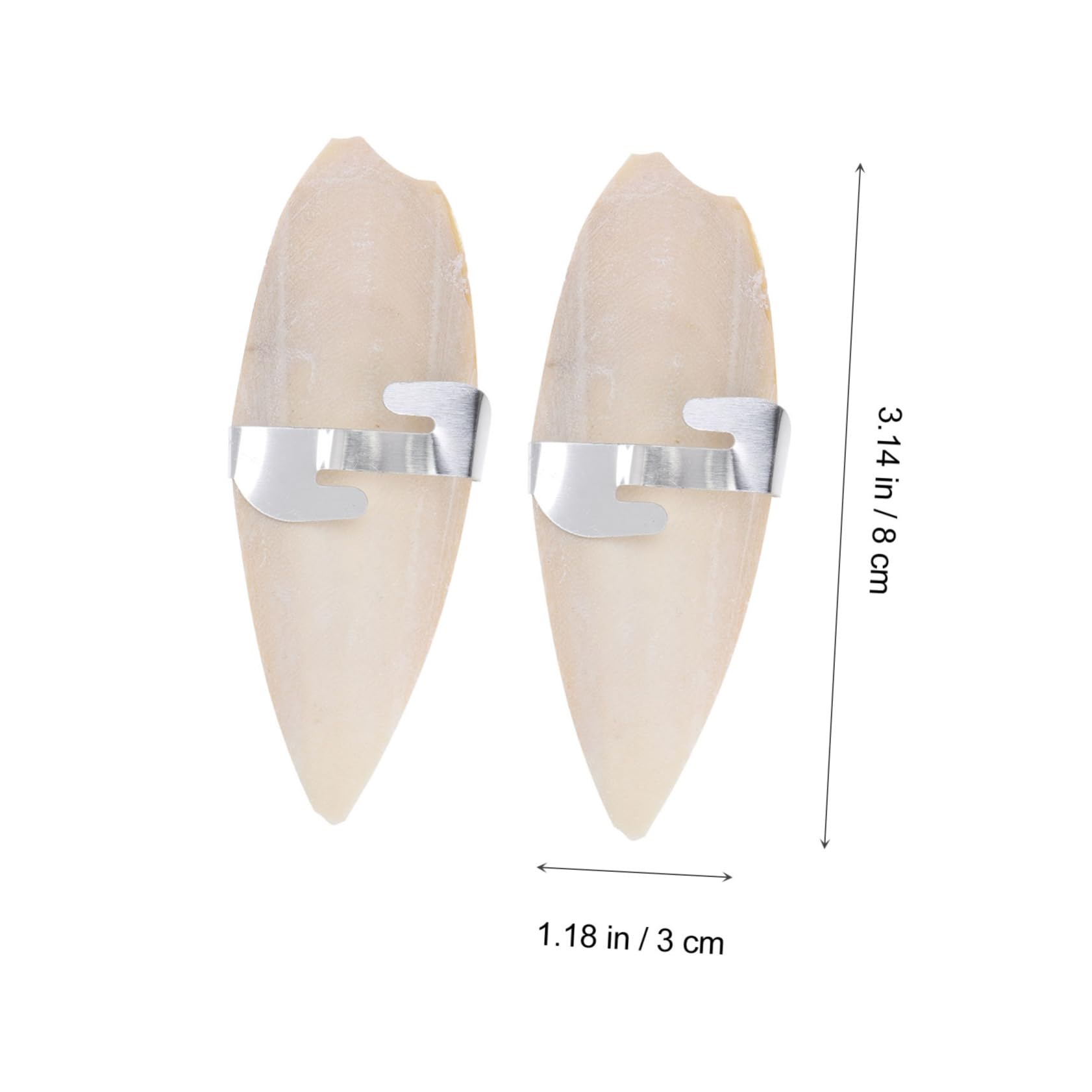 MERRYHAPY Pet Health Cuttlebone Chewing Toys for Birds 6 Pack Cuttlebone Molar Natural Pet Bite for Cockatiels