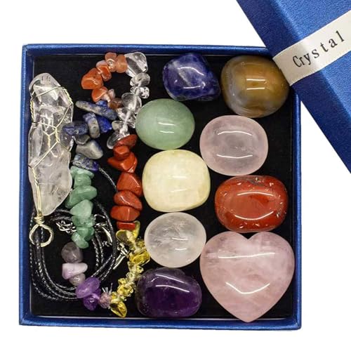 Crystals and Healing Stones, Healing Crystals, Chakra Stones,Crystals and Stones, Chakra Pendant & Necklace, Healing Crystals and Stones, Crystal Set, Crystal Gift Box