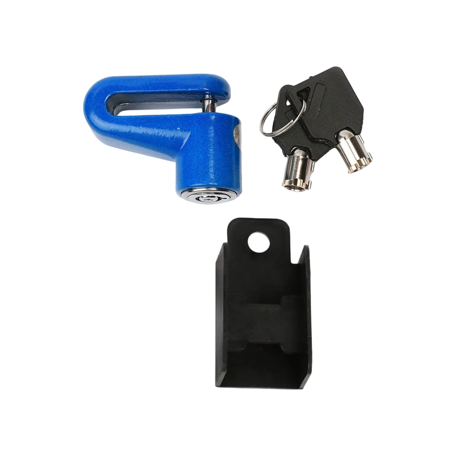 XuQiZZpp Motorcycle Bike Wheel Disc Brakes, Disc Wheel Locks with, Mountain Bicycles Brakes Padlock