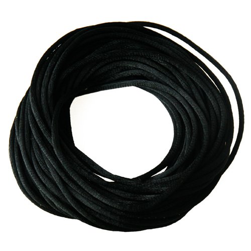 I-Beads - Cordon Satin Noir 2mm (10m)