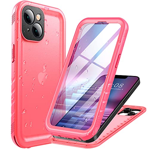 Coque incassable iPhone 12 Mini rose anti choc et étanche IP68