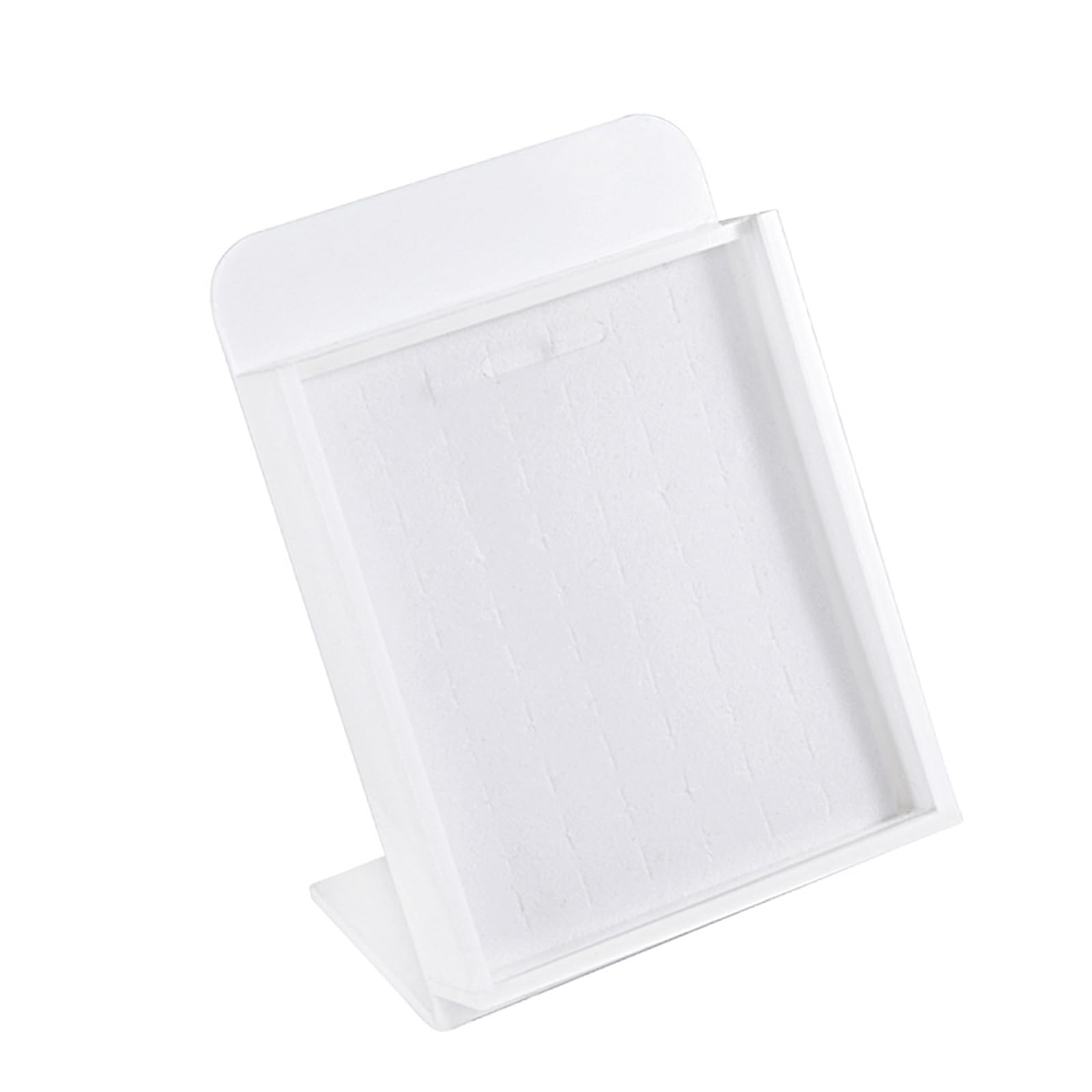 Kangnice Modern Acrylic Organiser Board with Protective Cover for Nose Rings and Body Piercing Piercing Jewelry Planner