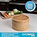 BirdRock Home Bamboo Steamer (Classic Bamboo, 8