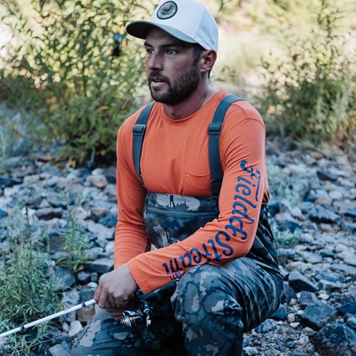 Image of Field & Stream Men's Roll Cast Long Sleeve Performance Tee Shirt with Drirelease