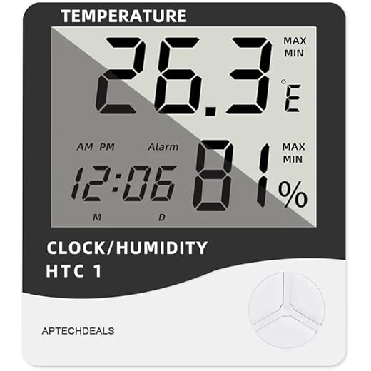 HTC-1 Digital Hygrometer Thermometer
