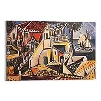 パブロ・ピカソ ポスターのある風景 2007年 パブロ・ピカソ ポスターのある風景 2007年 地中海の風景