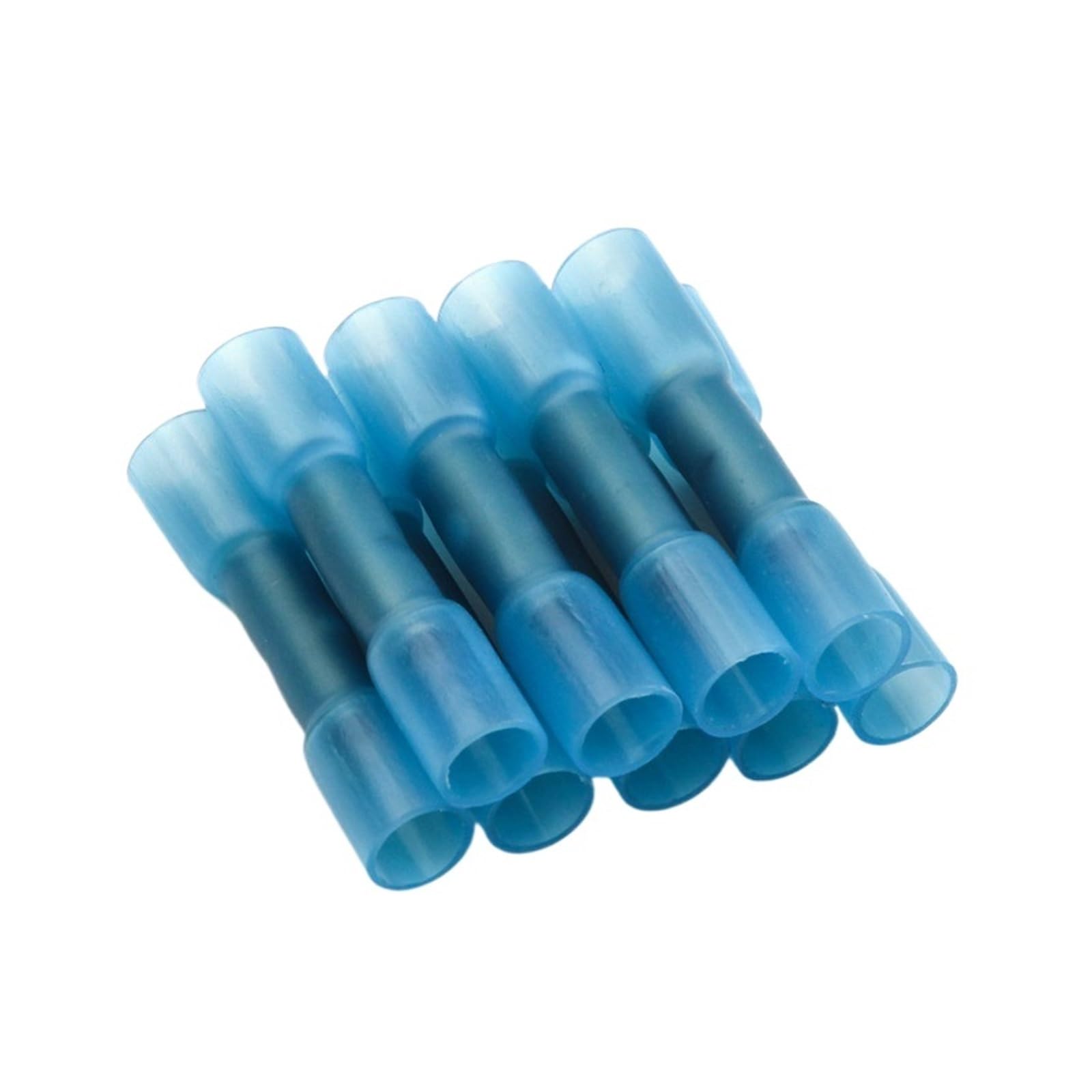 50/200/500 Uds Cable termorretráctil conector de engarzado 0,5-1,5 mm2 terminales eléctricos rápido BHT1.25 rojo 22-18 AWG(Blu,500PCS)